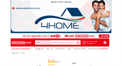 Desktop Screenshot of 4home.com.br